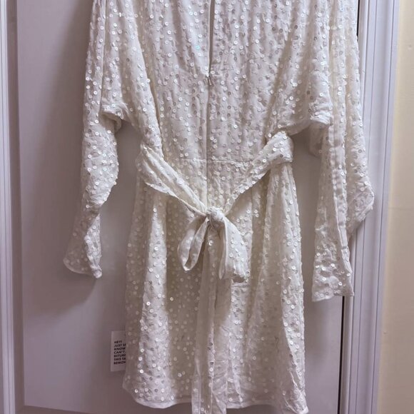 ASOS Sparkly White Dress - Picture 2 of 6